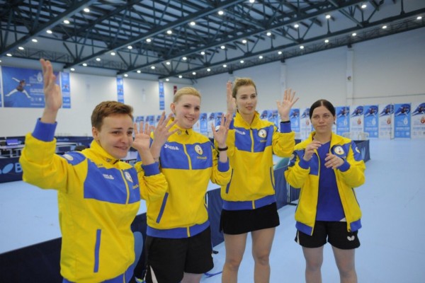 Українська команда з настільного тенісу займає 2 місце на дефлімпійських іграх
