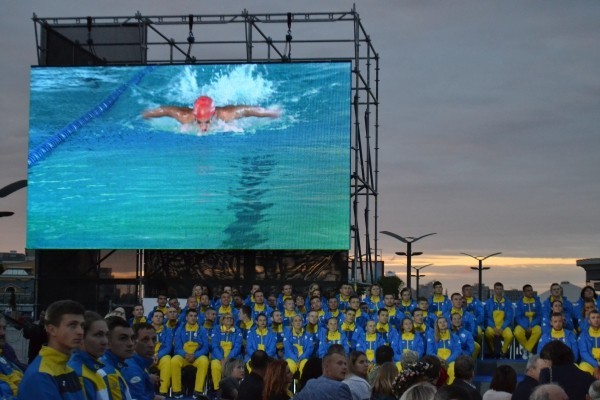 Українську збірну урочисто провели на на XХІІІ літні Дефлімпійські Ігри
